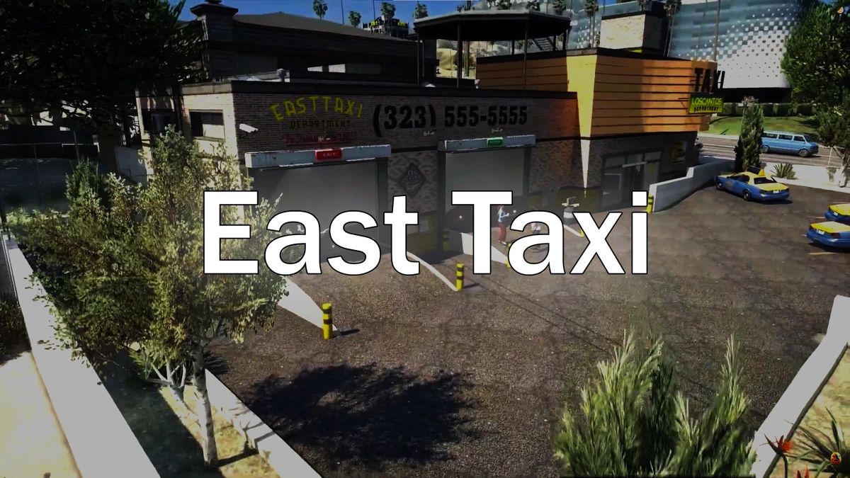 East Taxi MLO – Fully Open Source | FiveM Interior & Exterior